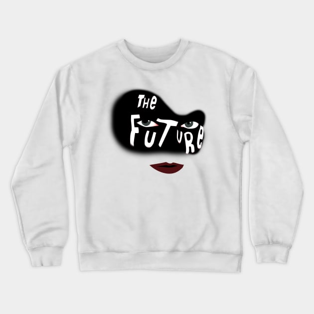 mask of the future white fanmade Crewneck Sweatshirt by rsclvisual